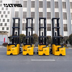 Reach Truck Forklift Factory - OEM LTMG Stand up 2ton Scissors Electric Reach for Sale