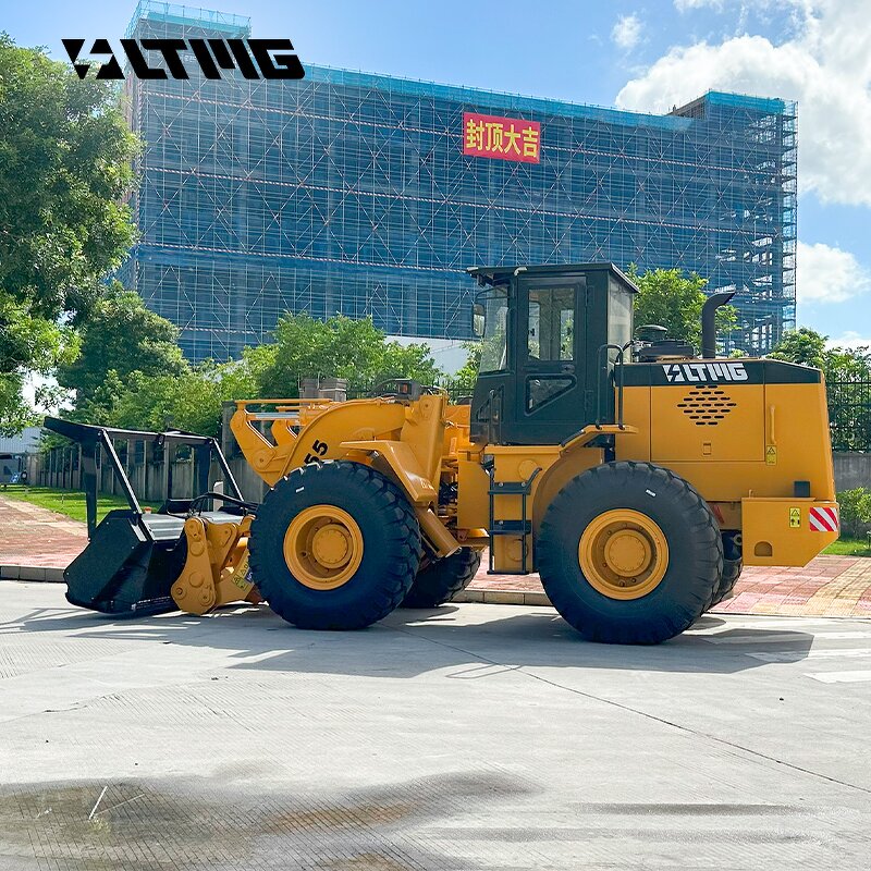 Wheel Loader Factory - OEM LTMG Large 5ton Diesel with Mulcher Attachment Optional