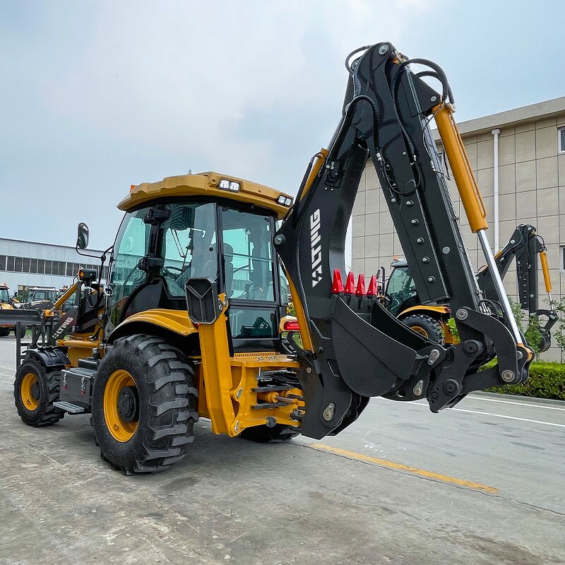 Backhoe Loader Manufacturer - OEM LTMG 4wd 4x4 2.5 Ton with Fork Attachment