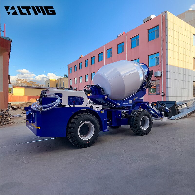 Self Load Concrete Mixer Factory - OEM LTMG New Brand 4x4 Diesel 3.5-4m3 Small Mixer Truck