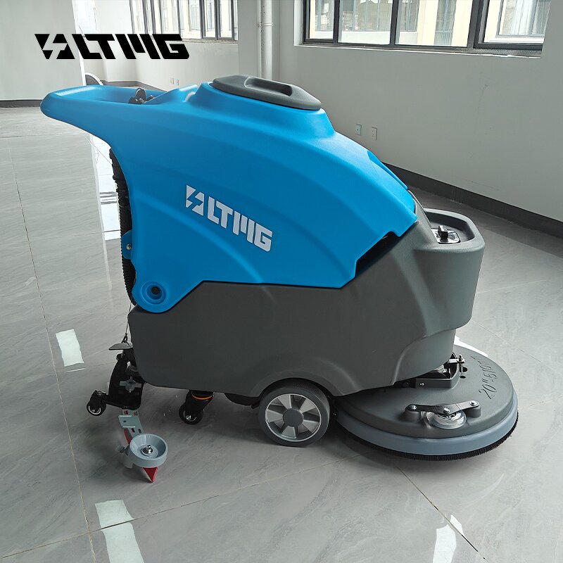 Floor Cleaning Machine Factory - OEM LTMG Warehouse Concrete Scrubber Tile Sweeper