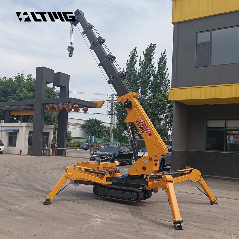 Spider Crane Factory - OEM High Quality 3-5 Ton Diesel Crawler Lifting Machinery