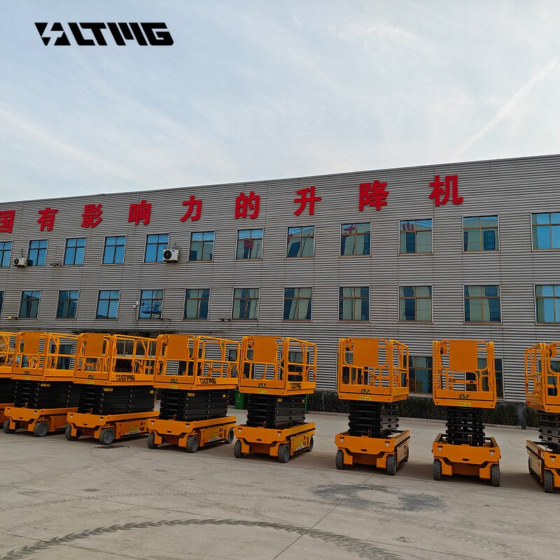 Self-Propelled Platform Factory - OEM 12-14m Electric Hydraulic Elevating Lift Wire Rope