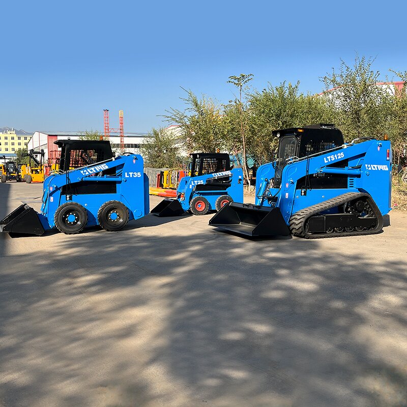 Skid Steer Loader Factory - OEM 2024 Crawler 45KW 55 KW with Quick Hitch