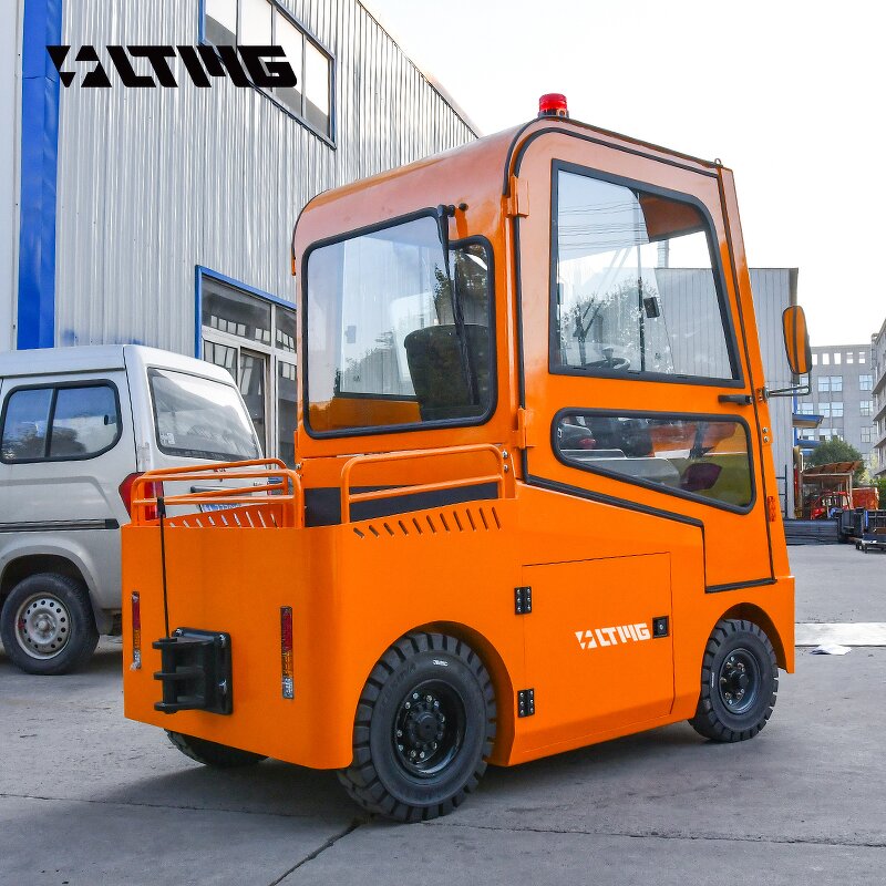 Electric Tow Tractor Manufacturer - OEM LTMG Airport 1-1.5t Battery Powered with Cabin