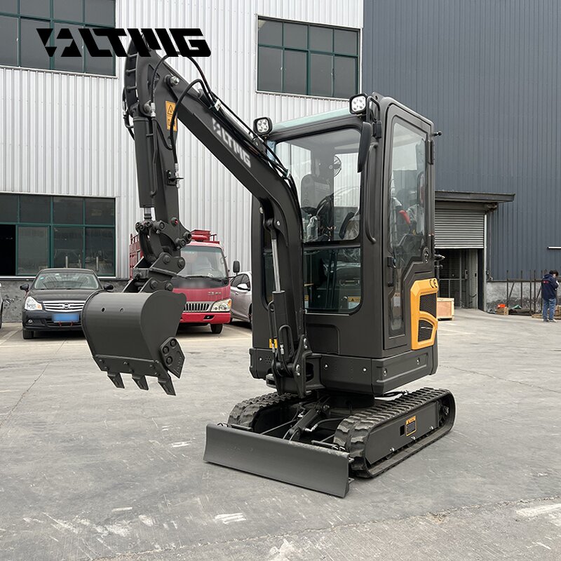Mini Crawler Excavator Factory - OEM 1.5 Ton EPA Engine Fast Shipping Core Components