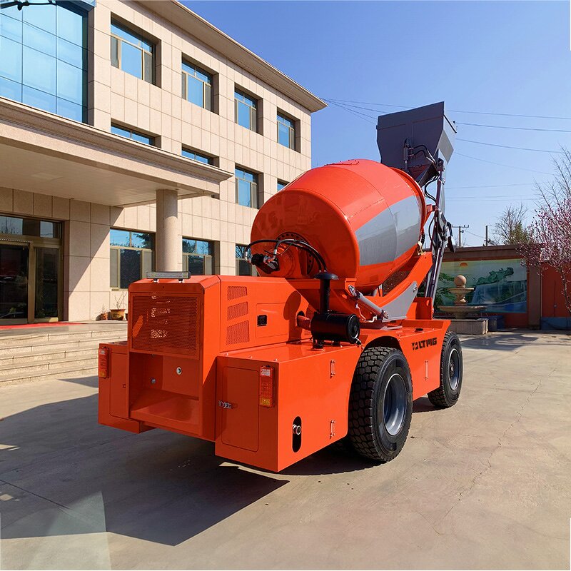 Concrete Mixer Truck Manufacturer - OEM LTMG 2024 Diesel Volumetric Self Feeding 3.5-4CBM