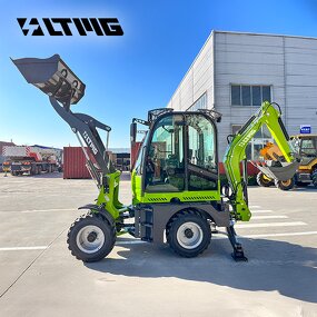 Mini Backhoe Loader Manufacturer - OEM LTMG 4x4 Wz15-20 Small Compact Diesel Excavator