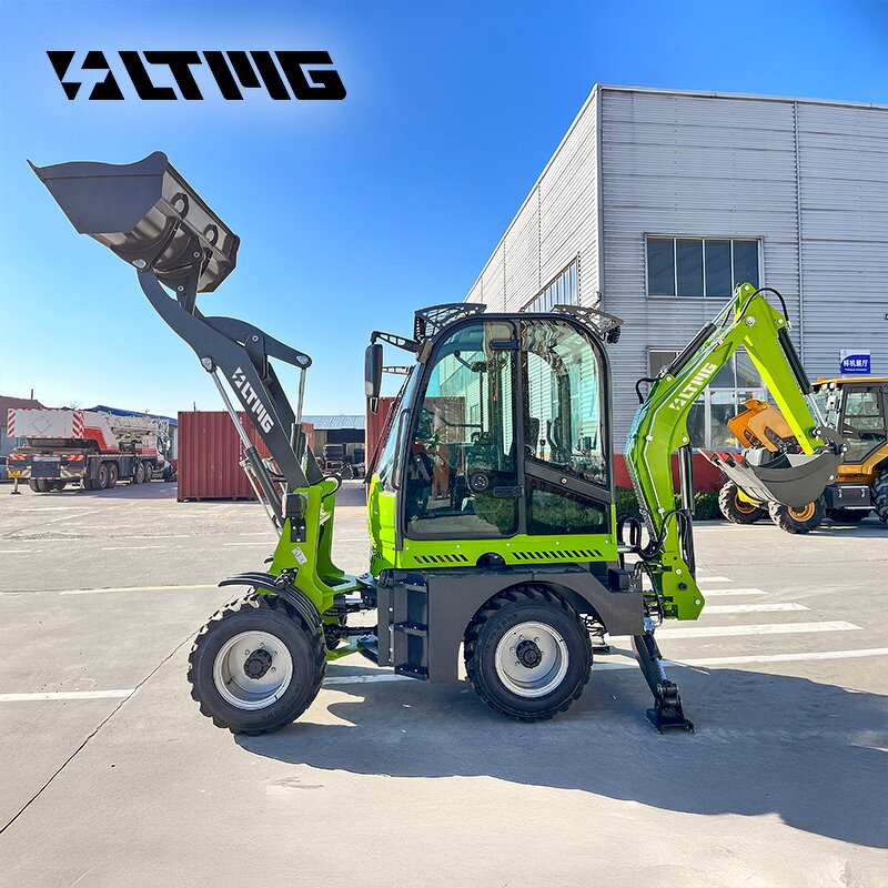 Mini Backhoe Loader Manufacturer - OEM LTMG 4x4 Wz15-20 Small Compact Diesel Excavator