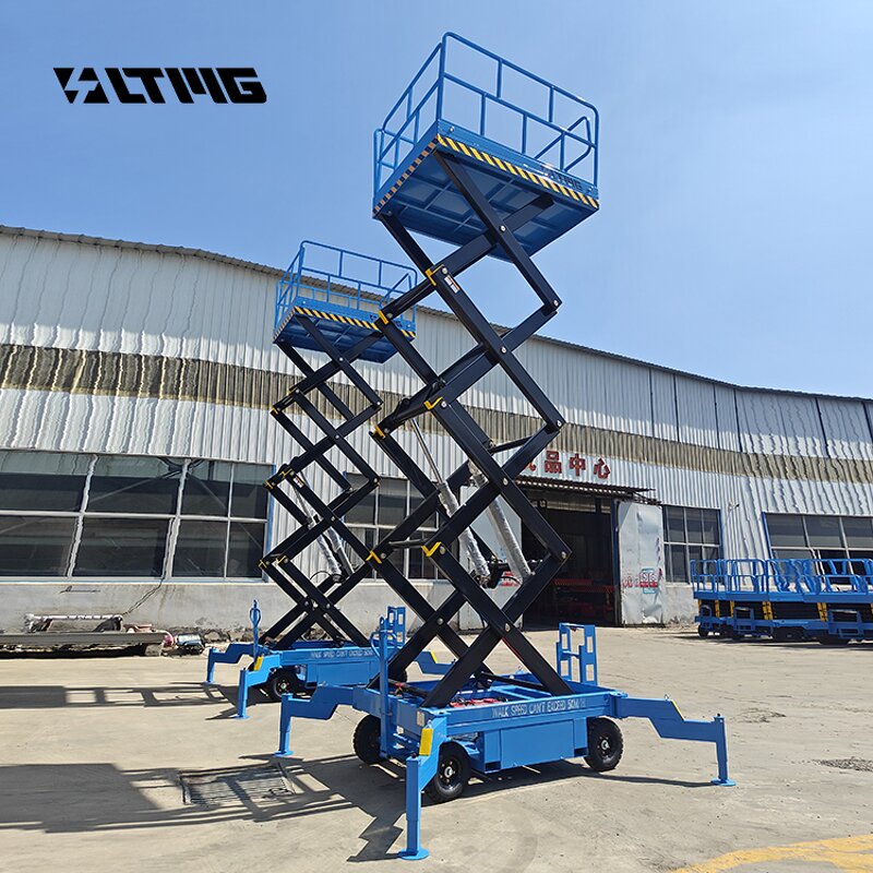 Electric Scissor Lift Factory - OEM 2025 CE Mobile Hydraulic Lifting Platform in Stock