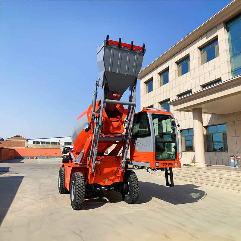 Concrete Mixer Truck Manufacturer - OEM LTMG 2024 Diesel Volumetric Self Feeding 3.5-4CBM