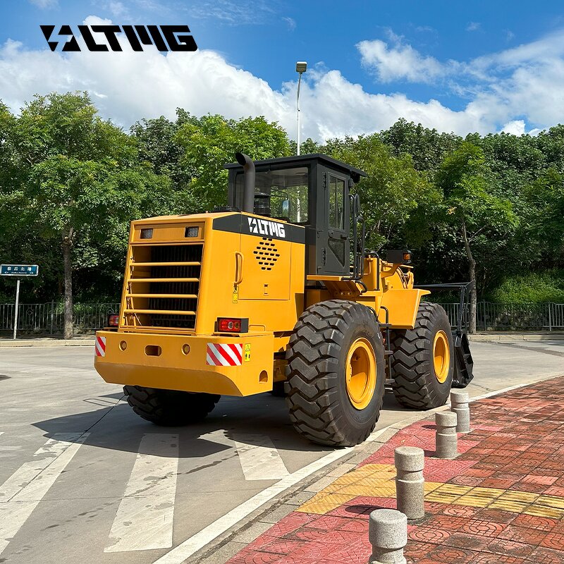 Wheel Loader Factory - OEM LTMG Large 5ton Diesel with Mulcher Attachment Optional
