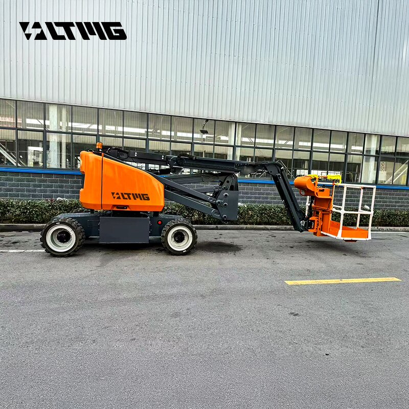 Articulating Boom Lift Manufacturer - OEM LTMG Electric 14-16 m Man Lift Telescopic Platform