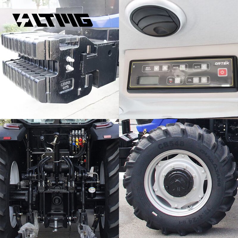 Agricultural Tractor Manufacturer - OEM Factory 120-140HP 4WD Low Price Diesel Engine New