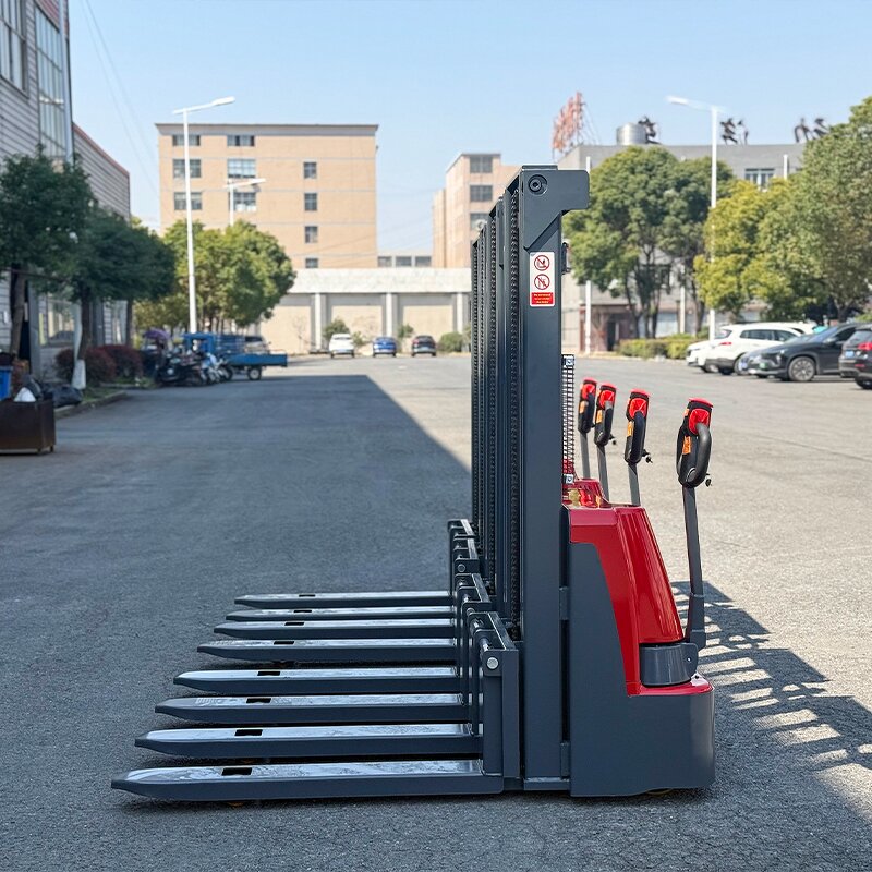 Electric Pallet Stacker Factory - OEM Warehouse New 1.5-2 Ton Wakie with 2-3.5m Lift