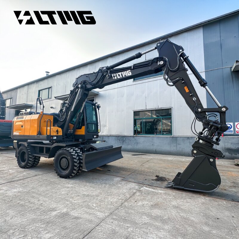 Wheel Excavator Factory - OEM LTMG New LWE180 18 Ton 360-Degree Rotating Cabin