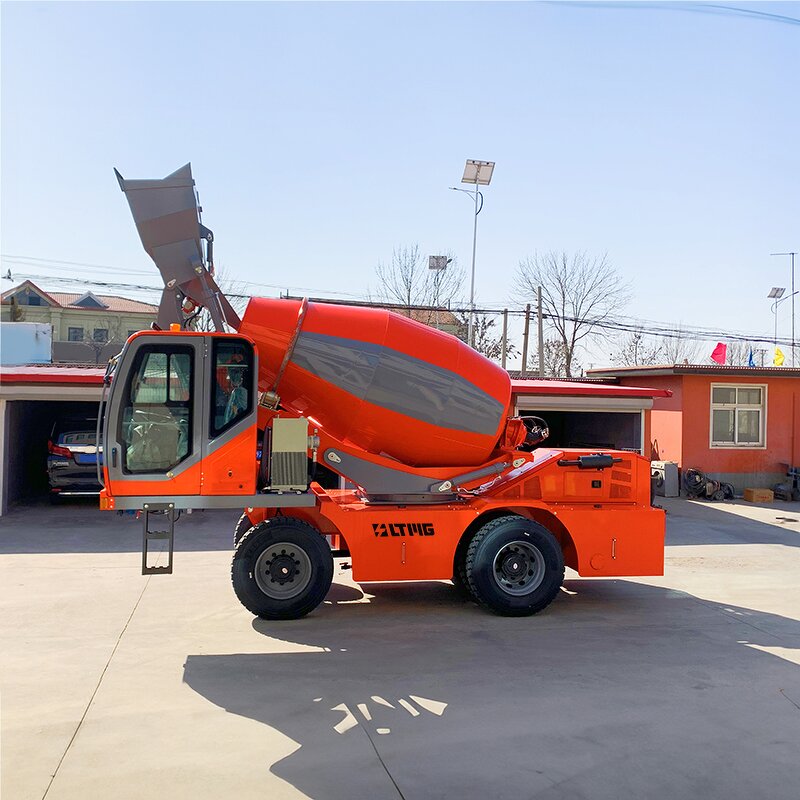 Concrete Mixer Truck Manufacturer - OEM LTMG 2024 Diesel Volumetric Self Feeding 3.5-4CBM