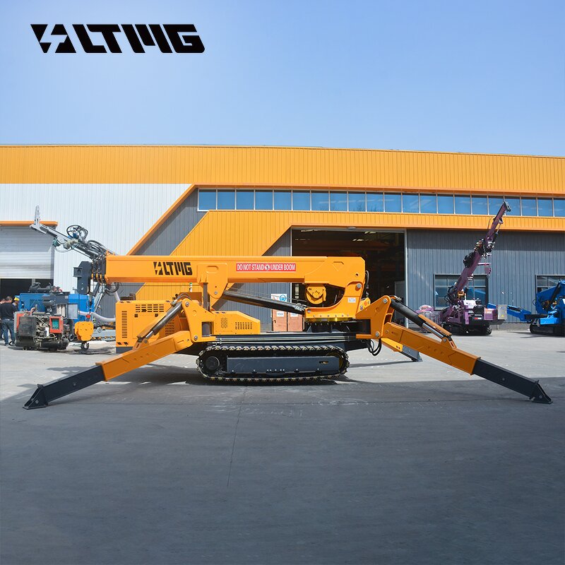 Spider Crane Manufacturer - OEM 2025 New 10-16Ton Truck Mounted Crawler Best Price