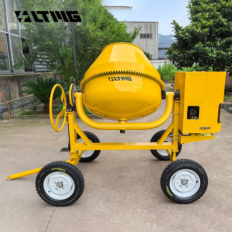 Mini Concrete Mixer Factory - OEM LTMG 350L 500L with Reliable Transmission High Quality