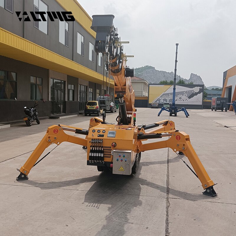 Spider Crane Factory - OEM High Quality 3-5 Ton Diesel Crawler Lifting Machinery