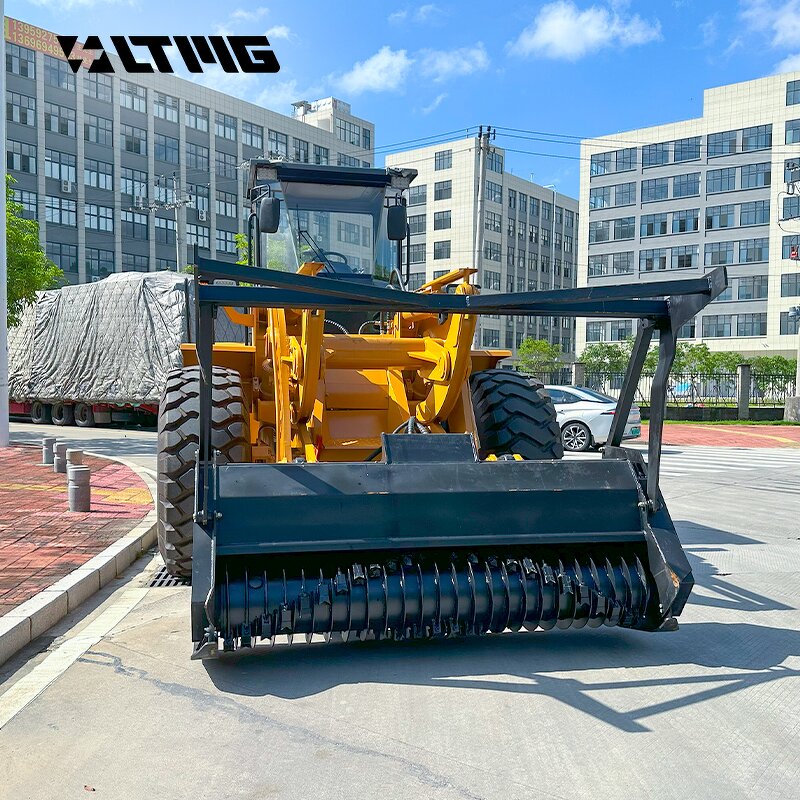 Wheel Loader Factory - OEM LTMG Large 5ton Diesel with Mulcher Attachment Optional