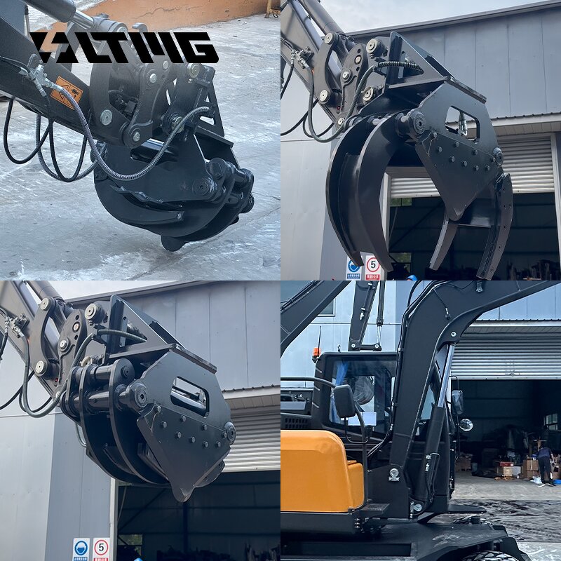 Wheeled Excavator Manufacturer - OEM LTMG 7 Ton with Advanced Hydraulics for Landscaping