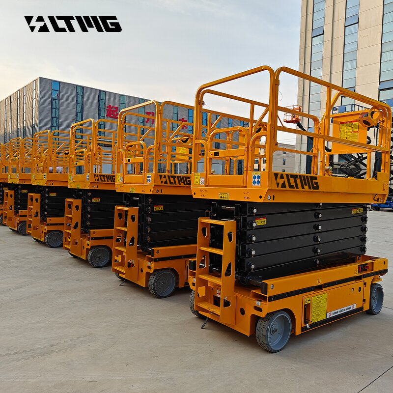Electric Scissor Lift Manufacturer - OEM Hot Sale 10-16m Aerial Work Platform with CE