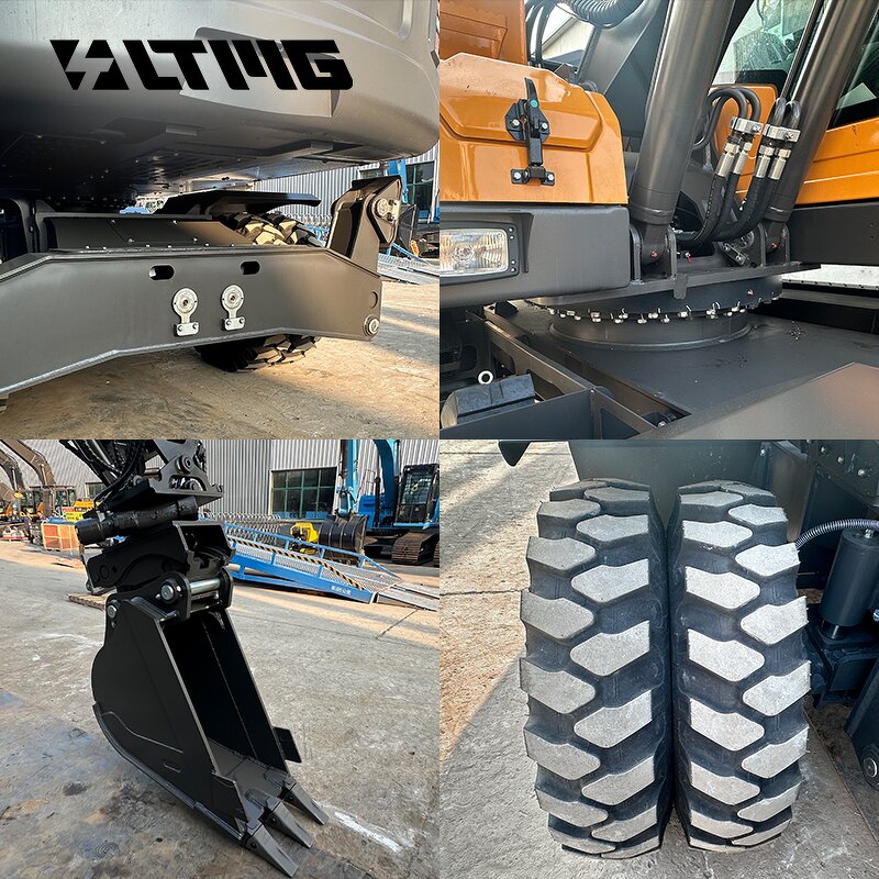 Wheel Excavator Factory - OEM LTMG New LWE180 18 Ton 360-Degree Rotating Cabin