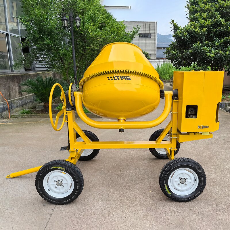 Mini Concrete Mixer Manufacturer - OEM LTMG 350L 500L with Reliable Transmission High Quality