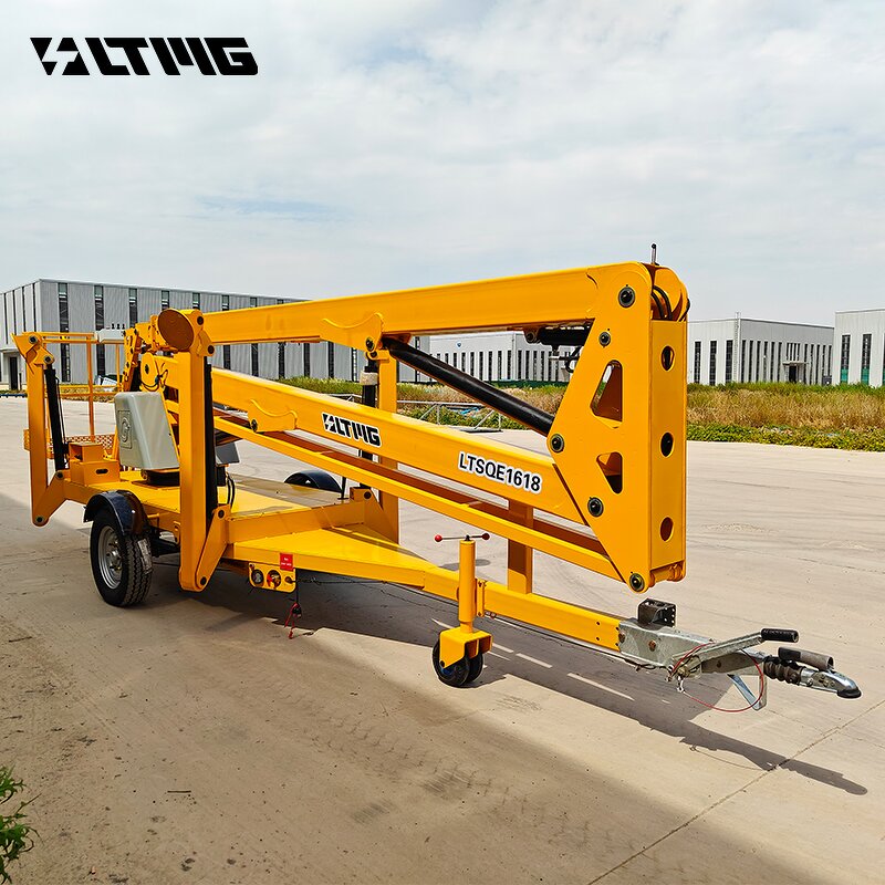Trailer Mounted Boom Lift Factory - OEM LTMG 10-18m Aerial Work Articulated for Sale
