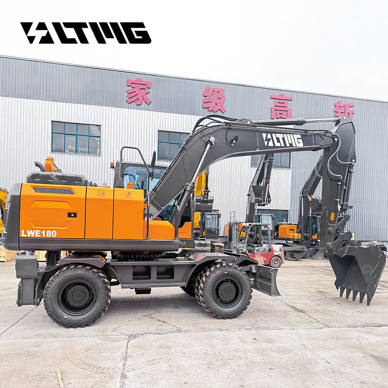 Wheeled Excavator Manufacturer - OEM LTMG Brand New 4x4 18-21 Ton Cummins Diesel