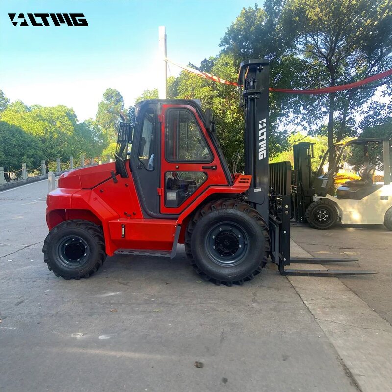 All Terrain Forklift Factory - OEM LTMG China Manufacturer 4x4 3.5t Off-road CE ISO