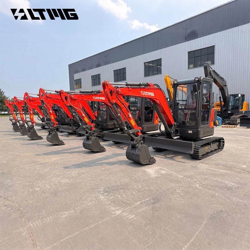 Crawler Excavator Factory - OEM LTMG MINI Construction 3-4 Ton with EPA Engine