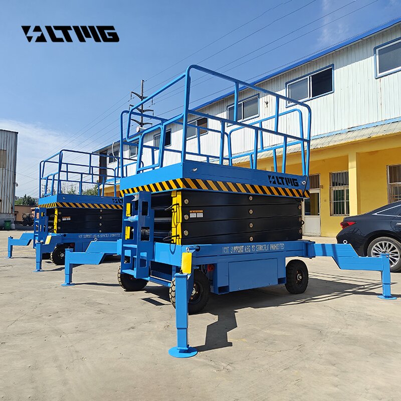Electric Scissor Lift Factory - OEM 2025 CE Mobile Hydraulic Lifting Platform in Stock