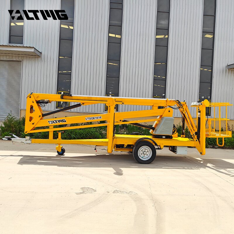Trailer Mounted Boom Lift Factory - OEM LTMG 10-18m Aerial Work Articulated for Sale