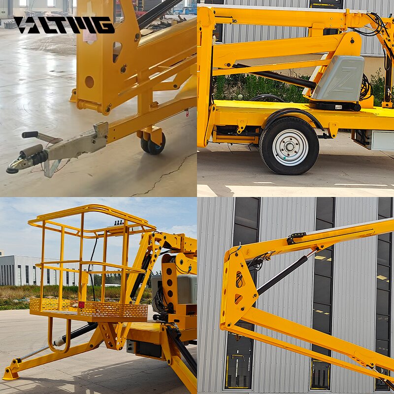 Trailer Mounted Boom Lift Factory - OEM LTMG 10-18m Aerial Work Articulated for Sale