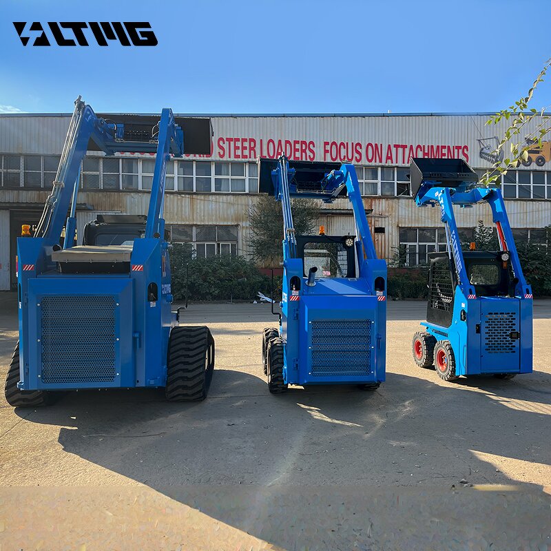 Skid Steer Loader Factory - OEM 2024 Crawler 45KW 55 KW with Quick Hitch