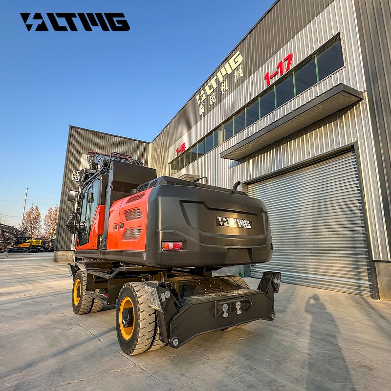 Wheeled Excavator Manufacturer - OEM LTMG New Designed 21 Ton Construction Machine