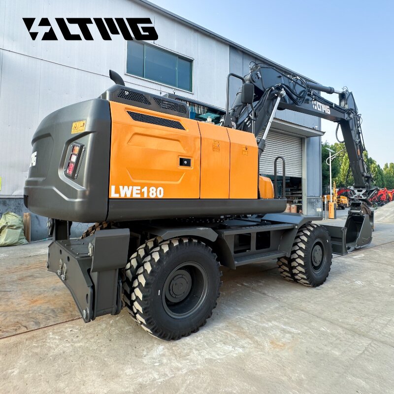 Wheel Excavator Factory - OEM LTMG New LWE180 18 Ton 360-Degree Rotating Cabin