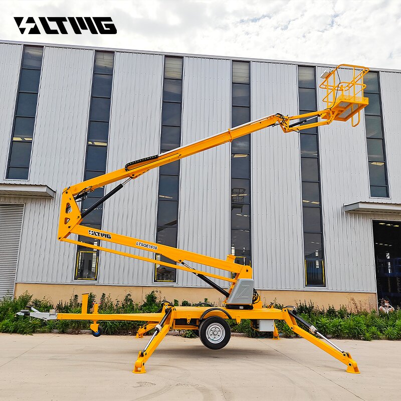 Trailer Mounted Boom Lift Factory - OEM LTMG 10-18m Aerial Work Articulated for Sale