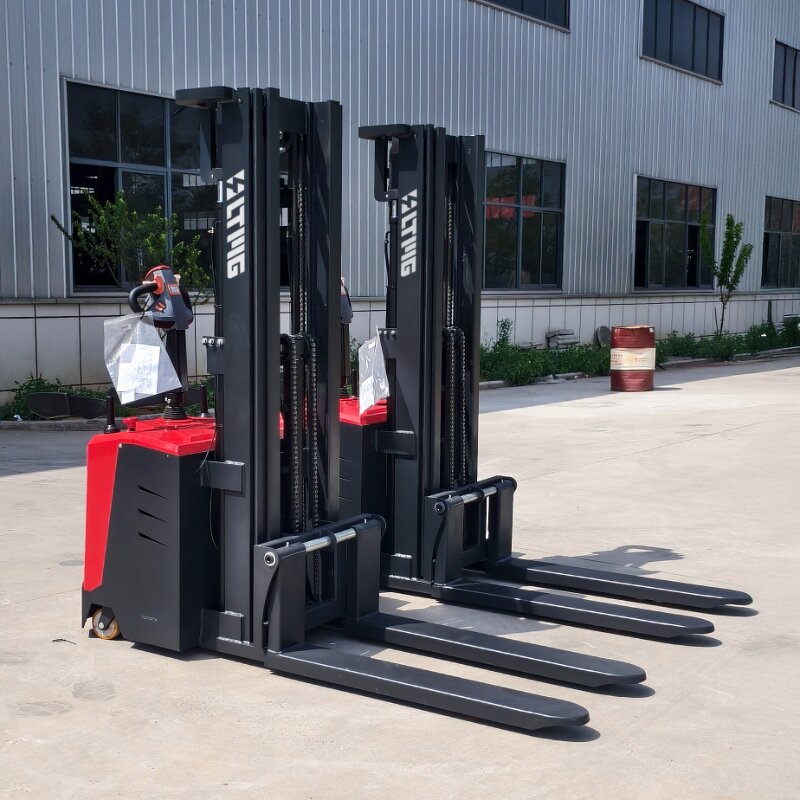 Electric Pallet Stacker Manufacturer - OEM Hot Selling 1.5-2 Ton Stand-On Stacker Factory Price