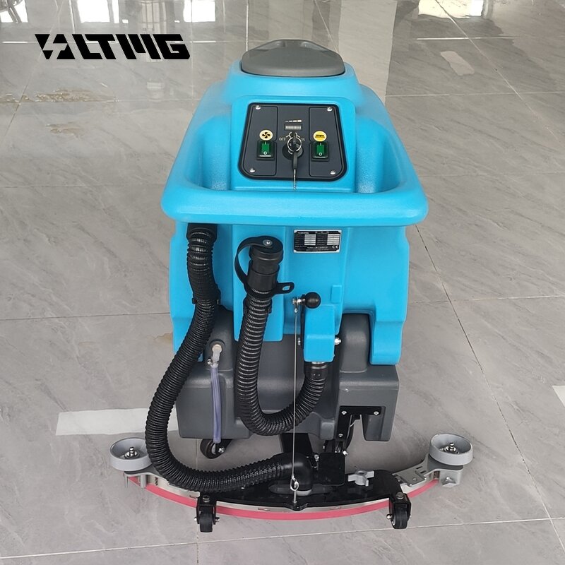 Floor Cleaning Machine Factory - OEM LTMG Warehouse Concrete Scrubber Tile Sweeper