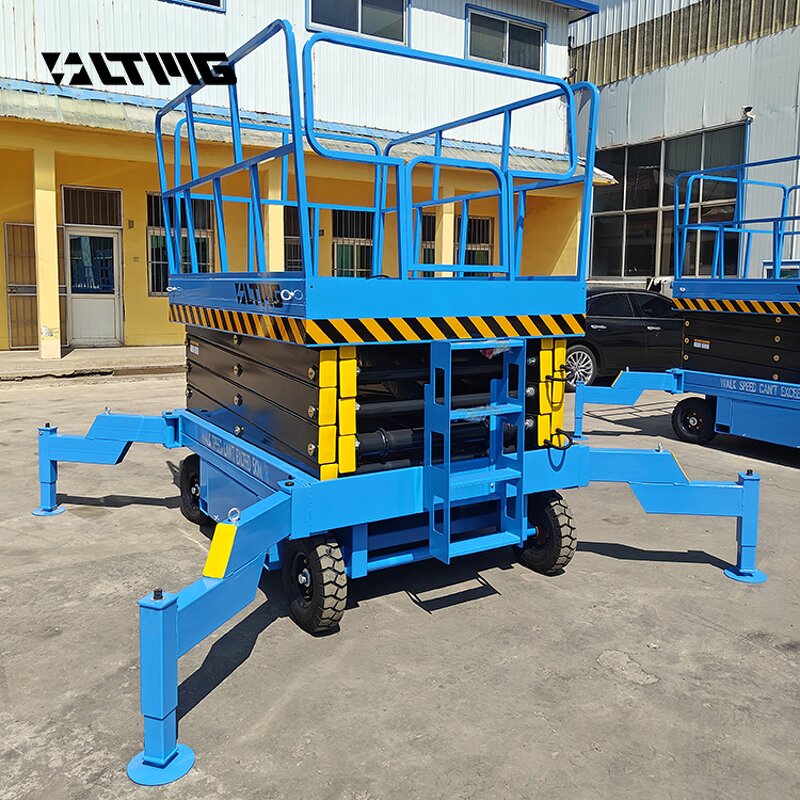 Electric Scissor Lift Factory - OEM 2025 CE Mobile Hydraulic Lifting Platform in Stock