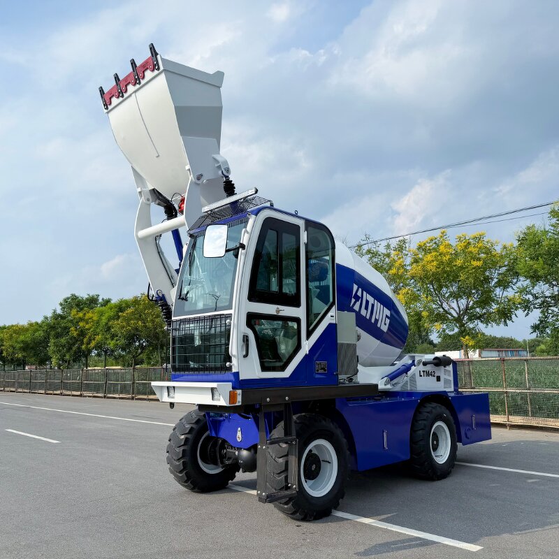 Self Loading Mixer Manufacturer - OEM LTMG 4.2 m³ Integrated Frame High Efficiency