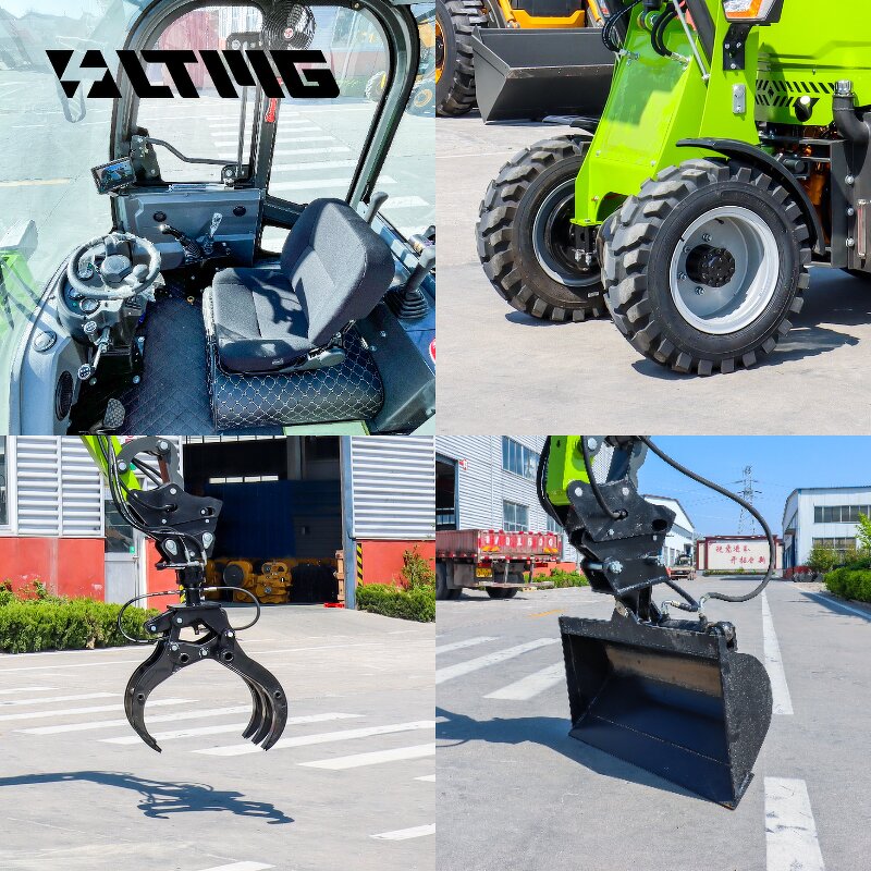 Backhoe Loader Manufacturer - OEM LTMG Mini 4x4 Wheel Drive New Earth Moving Loader
