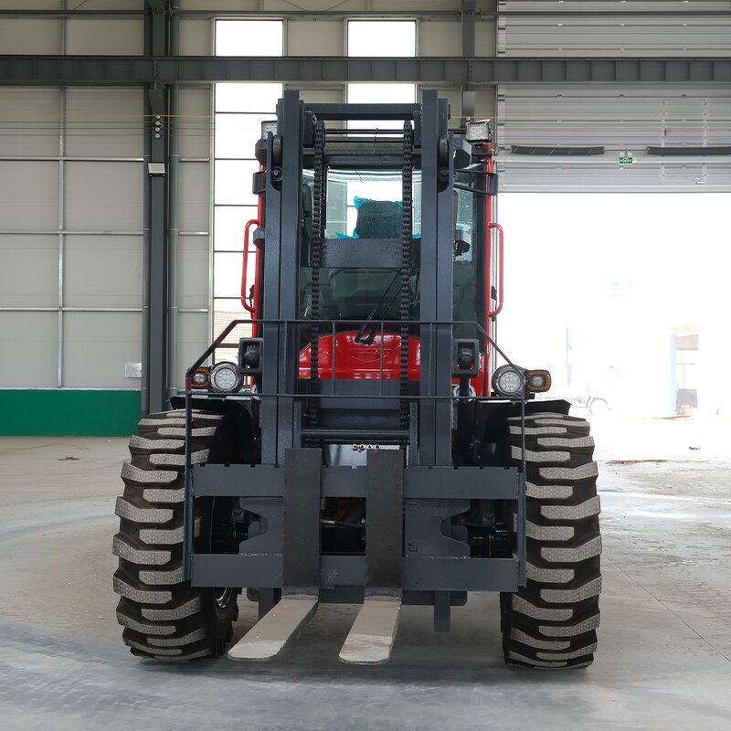 Rough Terrain Forklift Manufacturer - OEM Chinese 4000KG 5000KG 4WD with Japanese Engine