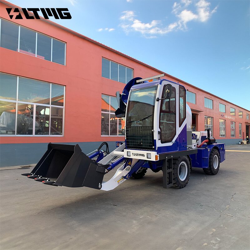 Self Load Concrete Mixer Factory - OEM LTMG New Brand 4x4 Diesel 3.5-4m3 Small Mixer Truck