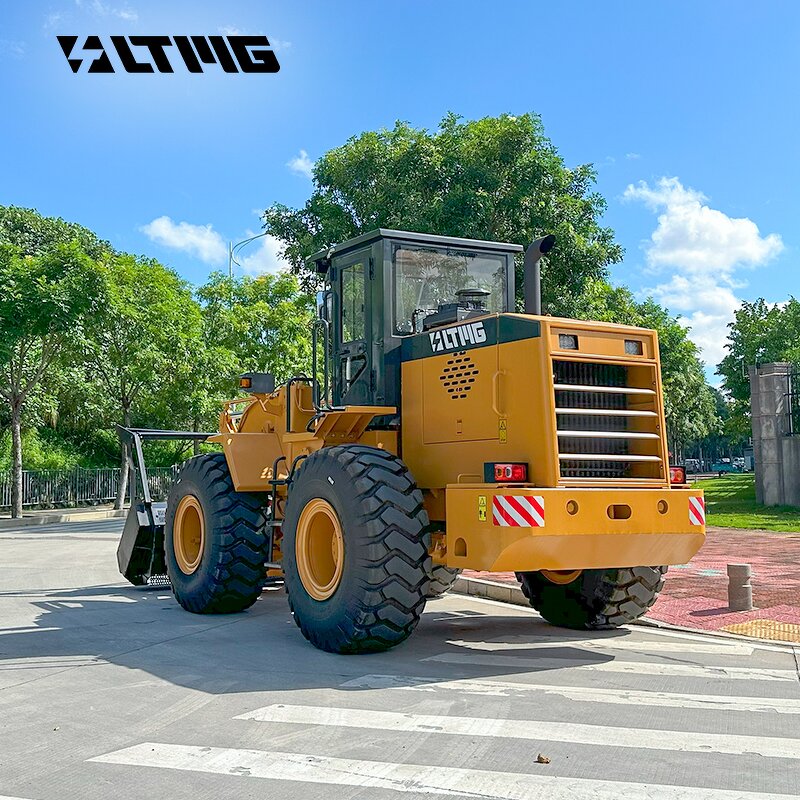 Wheel Loader Factory - OEM LTMG Large 5ton Diesel with Mulcher Attachment Optional