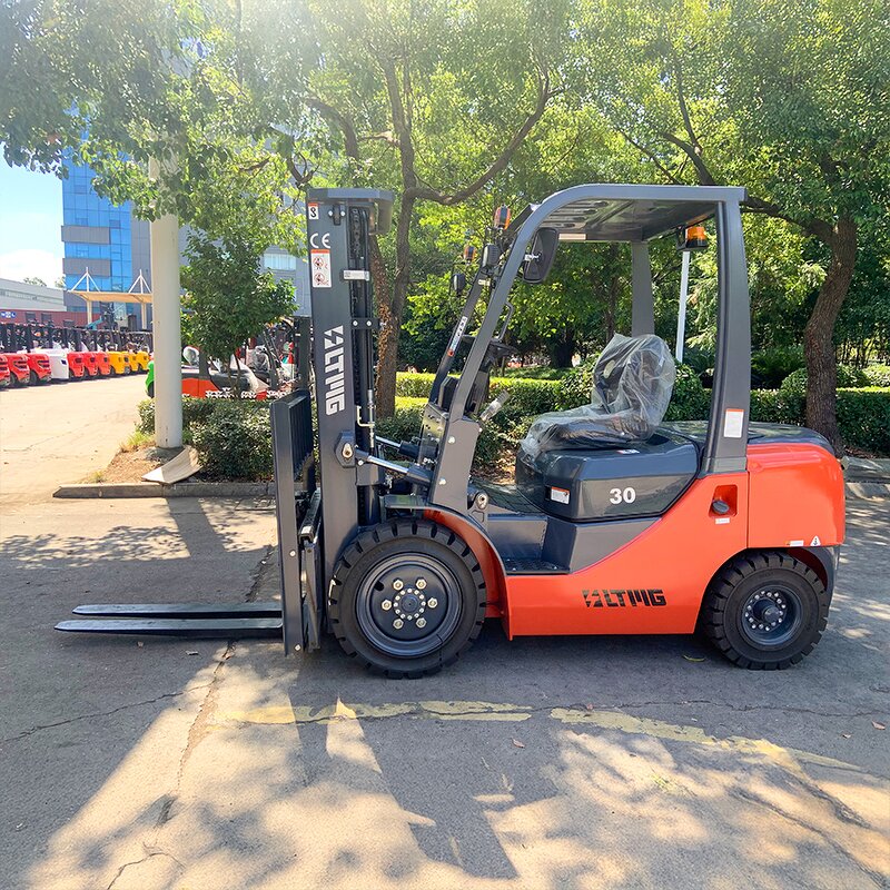 Diesel Forklift Manufacturer - OEM LTMG Hot Sell 3 Tons with 3 Free Full Stages Mast