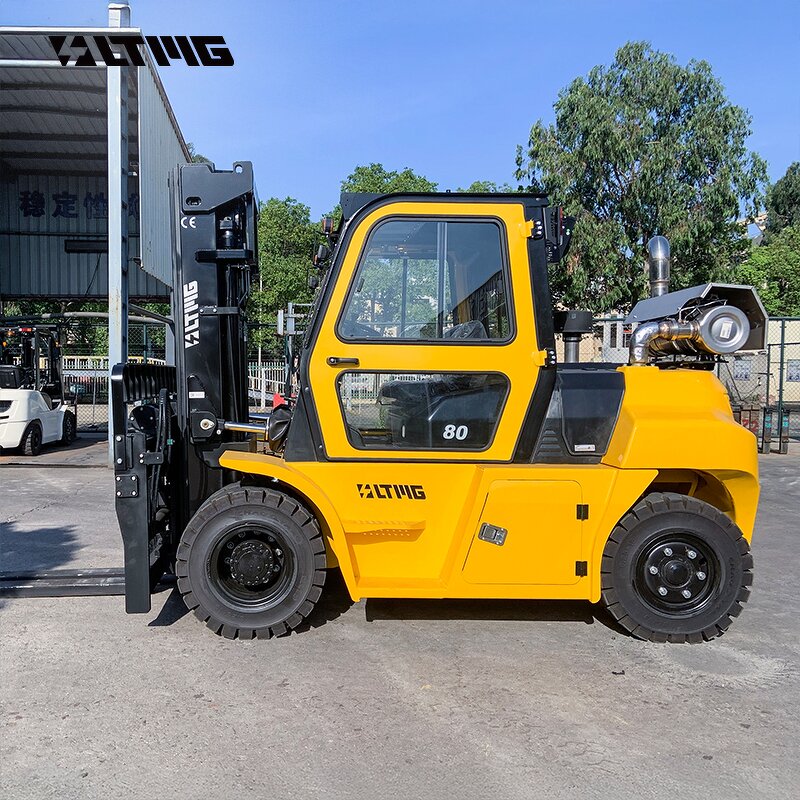 Diesel Forklift Factory - OEM LTMG Factory Hot Sale 8-10 Ton with Air Conditioner